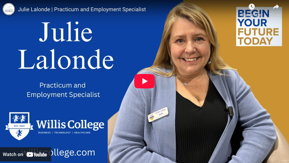 Julie Lalonde | Practicum and Employment Specialist 