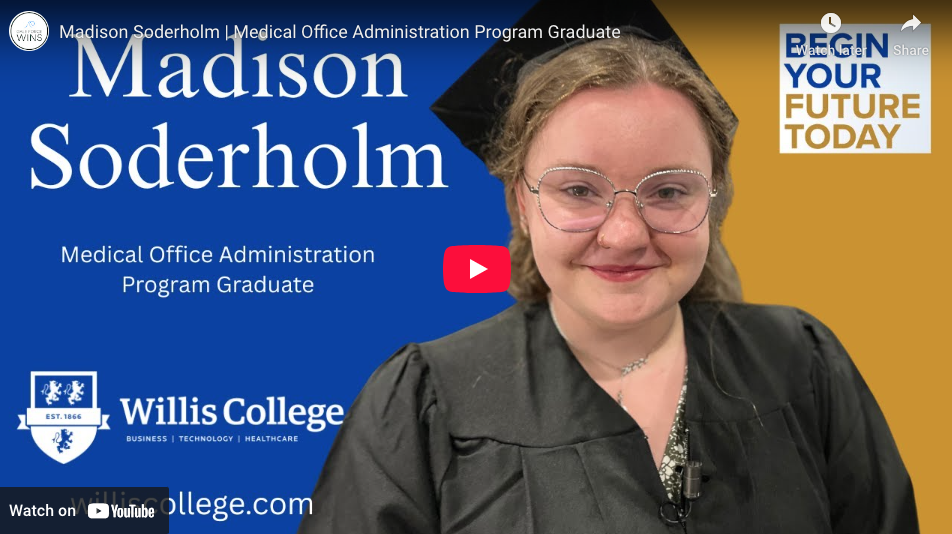 Madison Soderholm | Medical Office Administration Program Graduate 